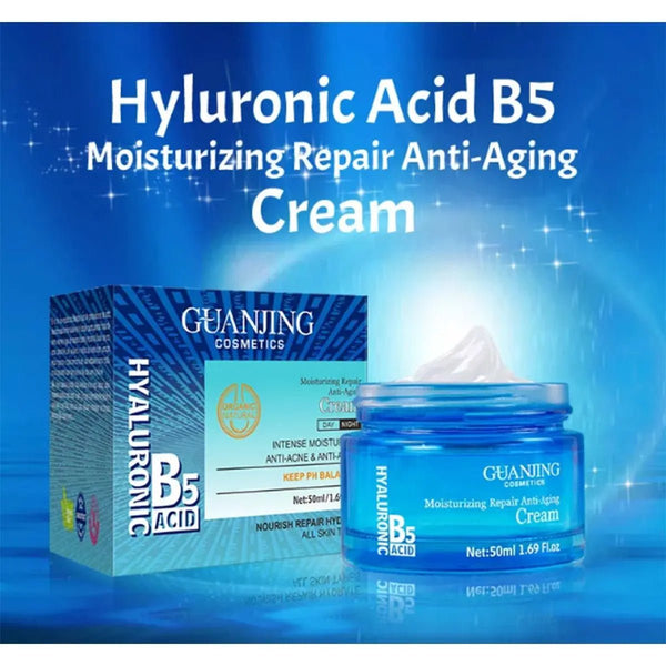 Guanjing Hyaluronic Bs Acid Moistusing Anti Aging Cream 50 Ml Guanjing - Luxeery