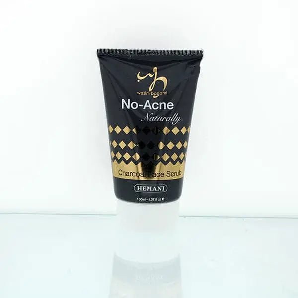 Hemani No Acne Naturally Charcoal Face Scrub WB by Hemani - Luxeery