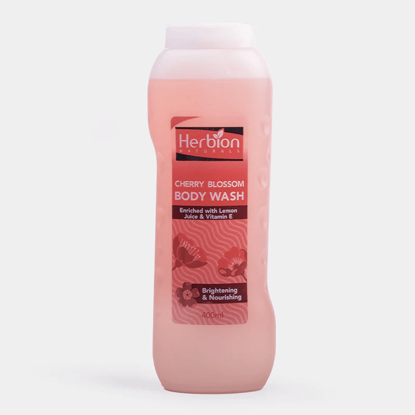 Herbion Cherry & Blossom Body wash 400 ml Herbion - Luxeery