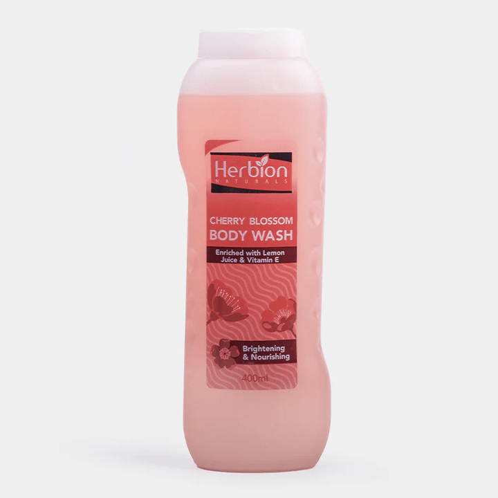 Herbion Cherry & Blossom Body wash 400 ml Herbion - Luxeery