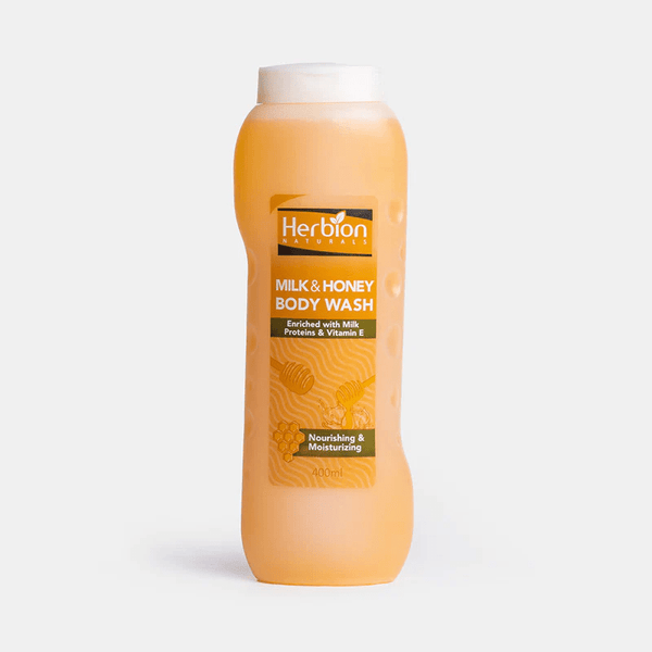 Herbion Milk & Honey Body wash 400 ml Herbion - Luxeery