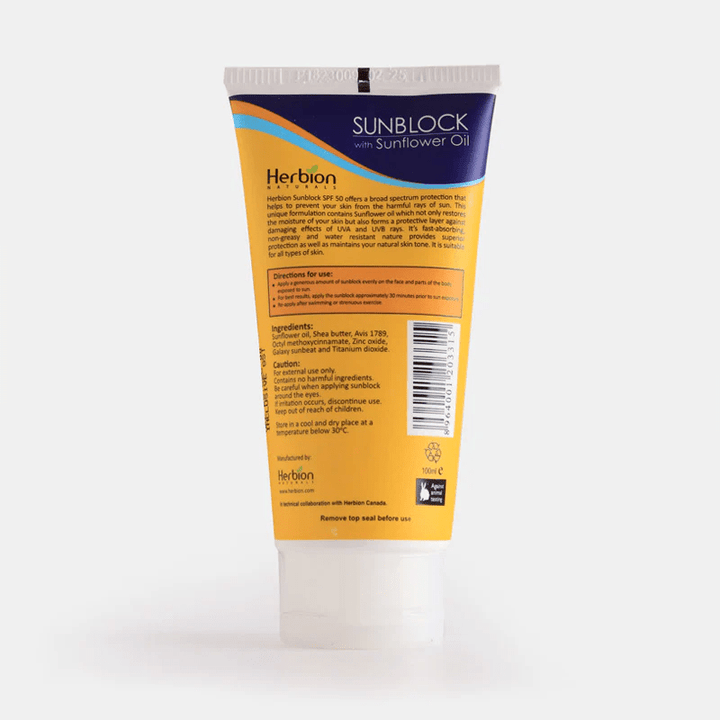 Herbion Natural Sun Block 50 SPF Herbion - Luxeery