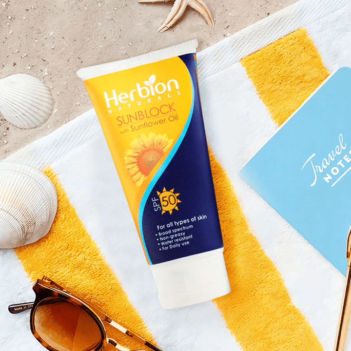 Herbion Natural Sun Block 50 SPF Herbion - Luxeery