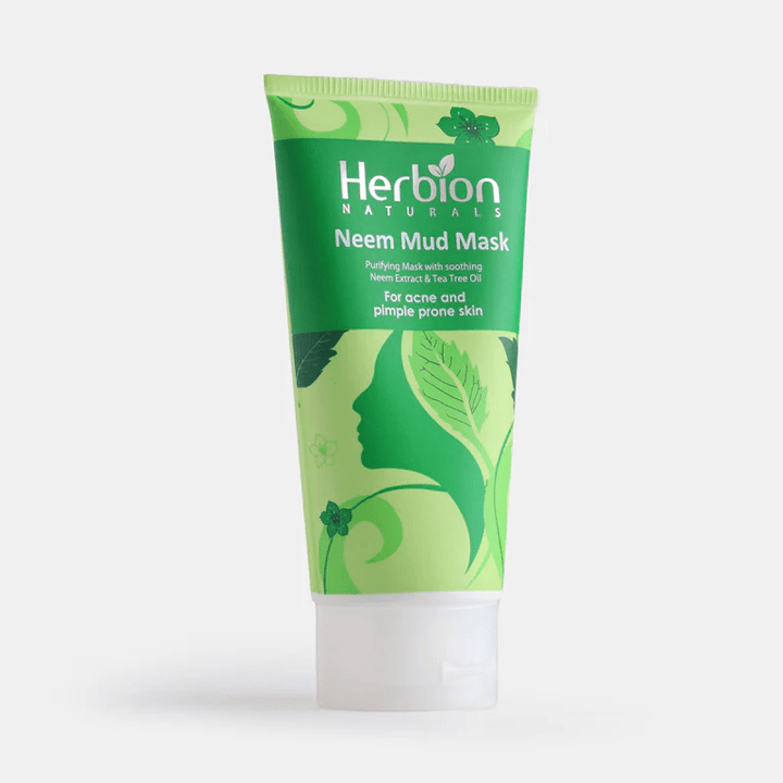 Herbion Neem Mud Mask 100Ml Herbion - Luxeery