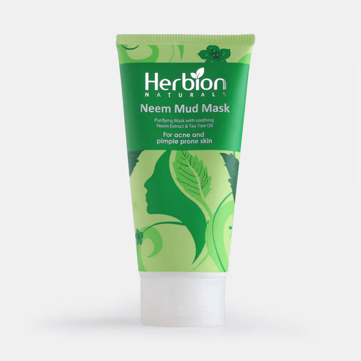 Herbion Neem Mud Mask 100Ml Herbion - Luxeery