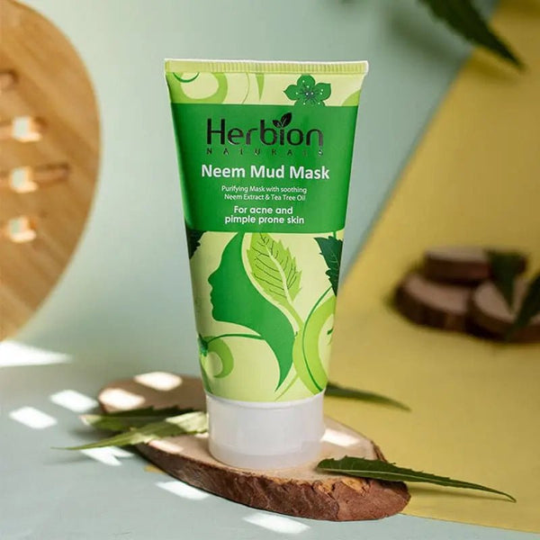 Herbion Neem Mud Mask Herbion - Luxeery