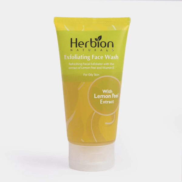 Herbion Oil Control Lemon Exfoliating Facewash 100Ml Herbion - Luxeery