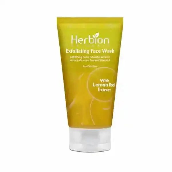 Herbion Oil Control Lemon Exfoliating Facewash Herbion - Luxeery