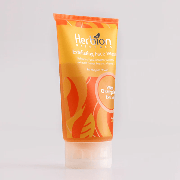 Herbion Orange Exfoliating Facewash 100Ml Herbion - Luxeery