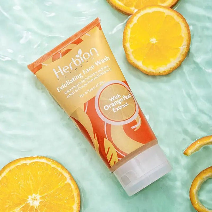 Herbion Orange Exfoliating Facewash Herbion - Luxeery