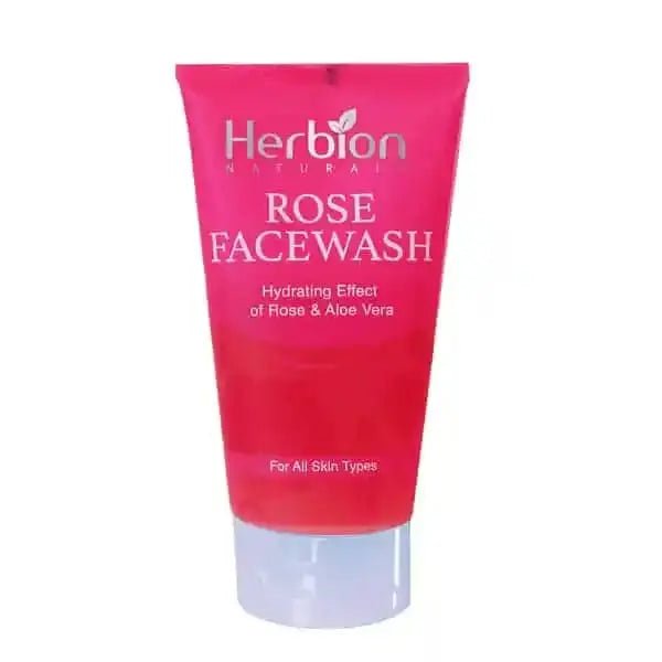 Herbion Rose Facewash Herbion - Luxeery