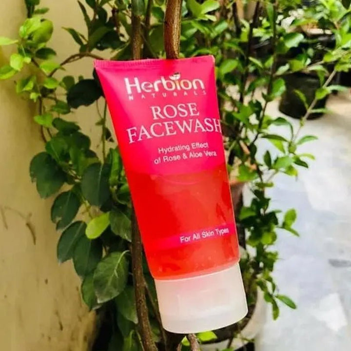 Herbion Rose Facewash Herbion - Luxeery