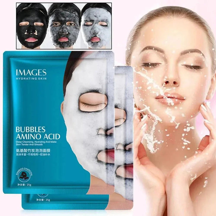 Images Amino Acid Bubble Facial Mask 25G Images - Luxeery