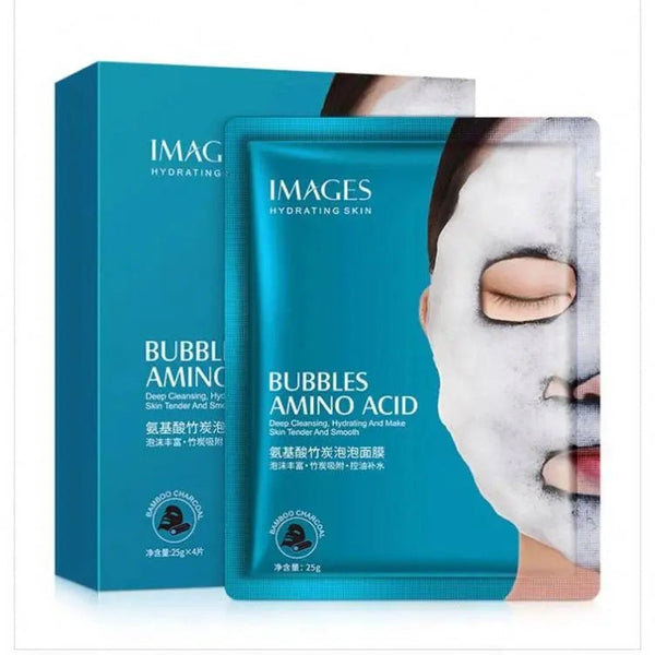 Images Amino Acid Bubble Facial Mask 25G Images - Luxeery