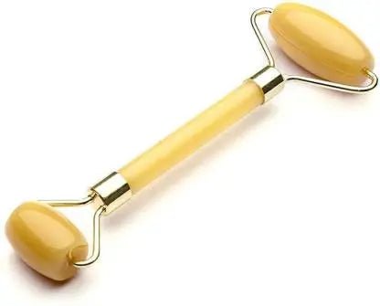 Jade roller (Yellow) Facial Beauty - Luxeery