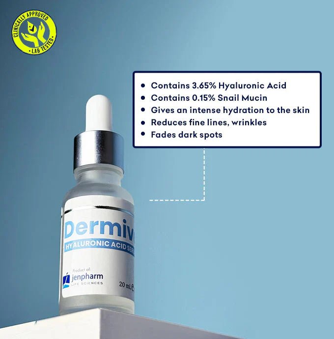 Jenpharm - Dermive Hyaluronic Acid Serum - 20Ml jenpharm - Luxeery