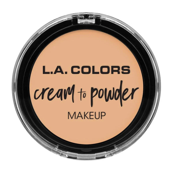 L.A. Colors - Cream To Powder Foundation - Buff L.A GIRL - Luxeery