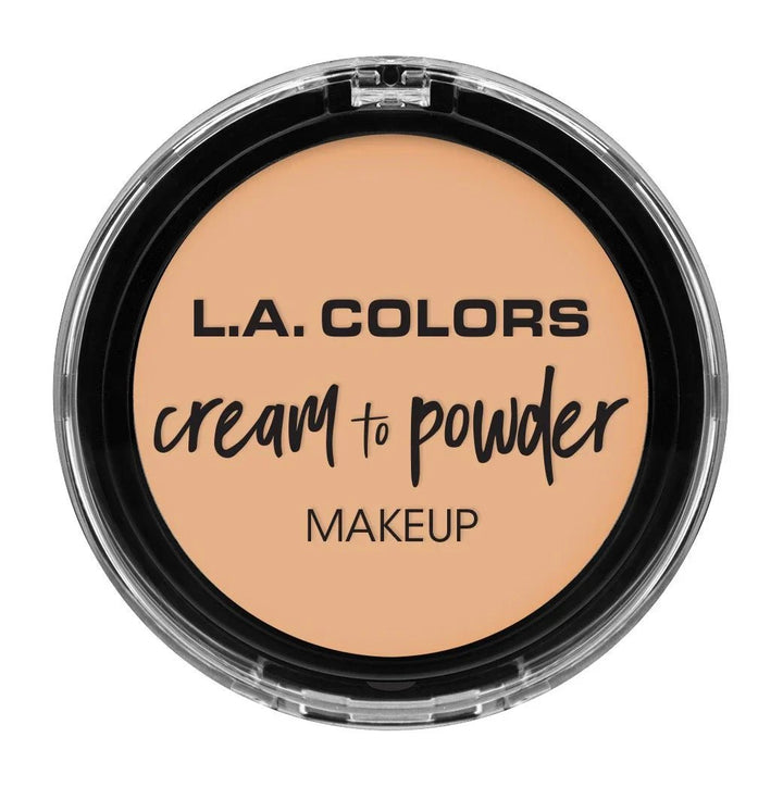 L.A. Colors - Cream To Powder Foundation - Buff L.A GIRL - Luxeery