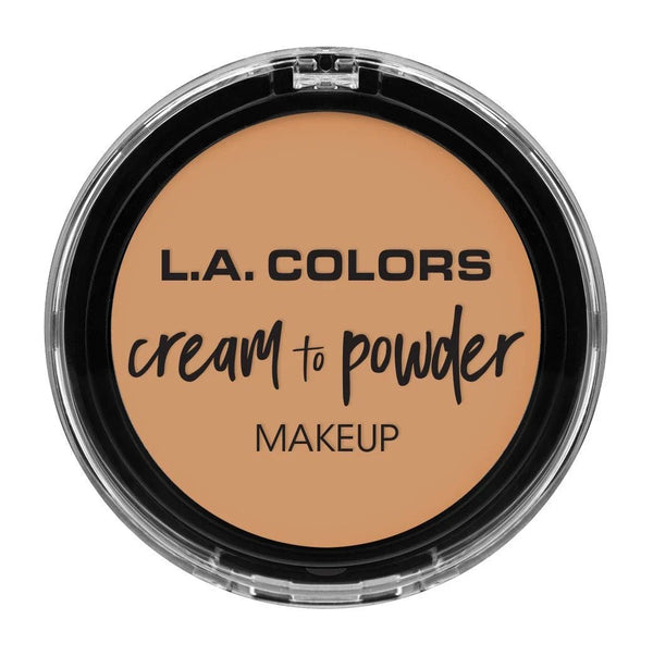 L.A. Colors - Cream To Powder Foundation - Honey Beige L.A GIRL - Luxeery