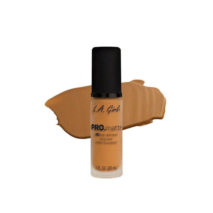 L.A. Girl Pro Matte Liquid Foundation 680 Golden Bronze 30Ml L.A GIRL - Luxeery