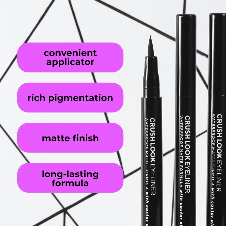 Lamel - Crush Look Eyeliner №401 Black Lamel - Luxeery