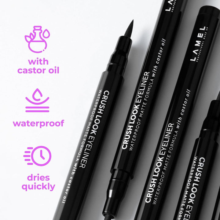 Lamel - Crush Look Eyeliner №401 Black Lamel - Luxeery