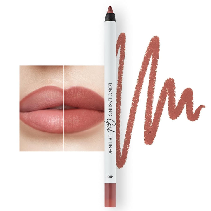 Lamel - Long Lasting Gel Lip Liner №403 Burnt Ocher Lamel - Luxeery