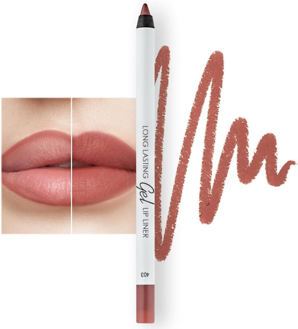 Lamel - Long Lasting Gel Lip Liner №408 Pink Plum Lamel - Luxeery