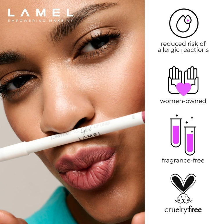 Lamel - Long Lasting Gel Lip Liner №409 Caramel Lamel - Luxeery