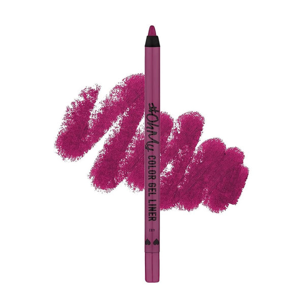 Lamel - Oh My Color Gel Eye Liner №402 Pink Lamel - Luxeery