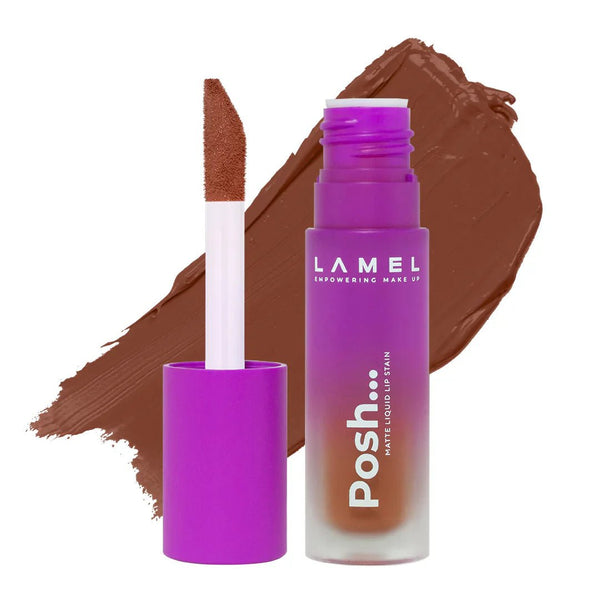 Lamel - Posh Matte Liquid Lip Stain №404 Blush Pink Lamel - Luxeery