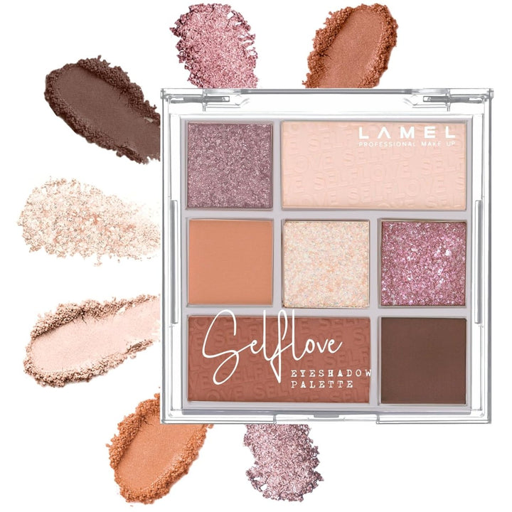 Lamel - Selflove Eyeshadow Palette №401 Lamel - Luxeery