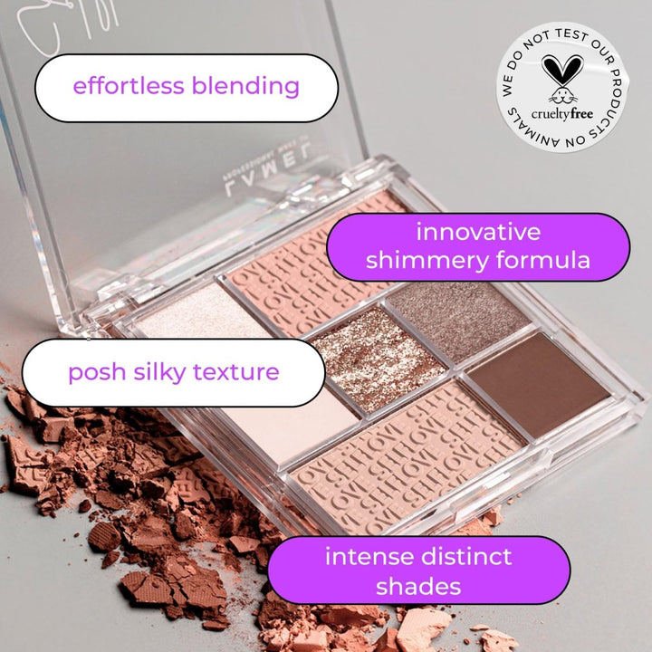 Lamel - Selflove Eyeshadow Palette №402 Lamel - Luxeery