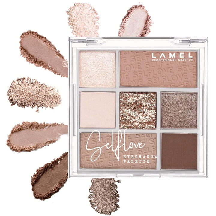 Lamel - Selflove Eyeshadow Palette №402 Lamel - Luxeery