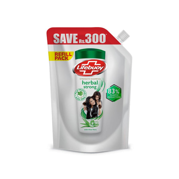 Lifebuoy Herbal Shampoo Refill Pouch - 1L Lifebuoy - Unilever Pakistan - Luxeery