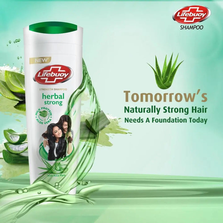 Lifebuoy Herbal Strong Shampoo 90Ml Lifebuoy - Unilever Pakistan - Luxeery