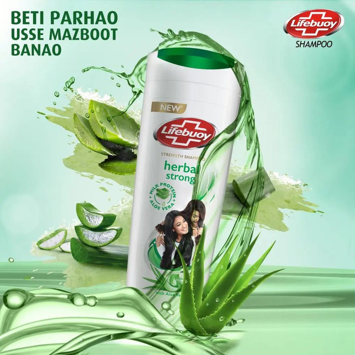 Lifebuoy Herbal Strong Shampoo 90Ml Lifebuoy - Unilever Pakistan - Luxeery