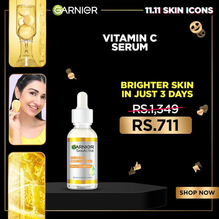 L'Oreal Mega Deals - Garnier Bright Complete Vitamin C Serum - 15Ml L'Oreal Mega Deals - Luxeery