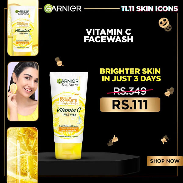 L'Oreal Mega Deals - Garnier Skin Active Bright Complete Face Wash 50Ml - For Brighter Skin L'Oreal Mega Deals - Luxeery