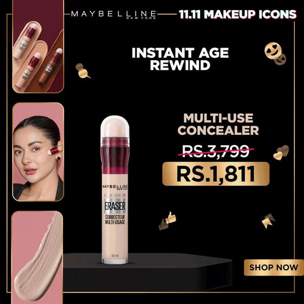 L'Oreal Mega Deals - Maybelline New York Instant Age Rewind Eraser Concealer - 110 Fair L'Oreal Mega Deals - Luxeery