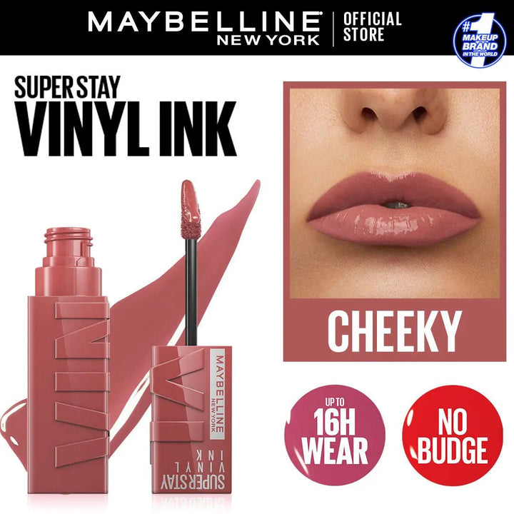 L'Oreal Mega Deals - Maybelline New York Superstay Vinyl Ink - Cheeky L'Oreal Mega Deals - Luxeery