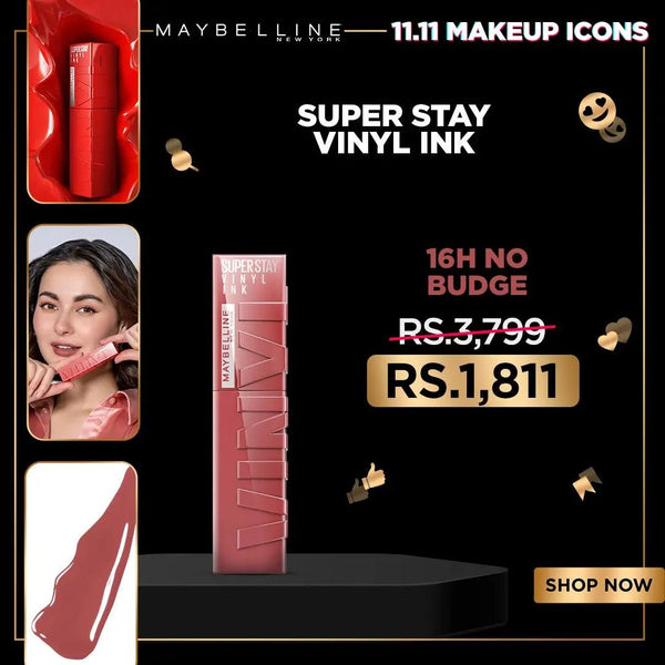 L'Oreal Mega Deals - Maybelline New York Superstay Vinyl Ink - Cheeky L'Oreal Mega Deals - Luxeery