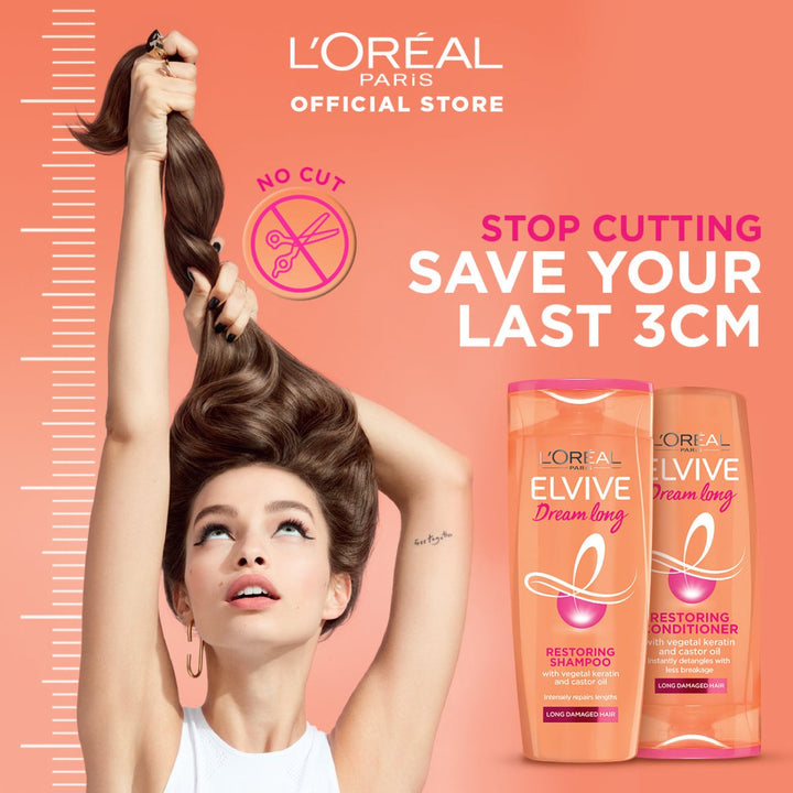 L'Oreal Paris Elvive Dream Long Resorting Shampoo 175Ml L'Oreal Haircare - Luxeery