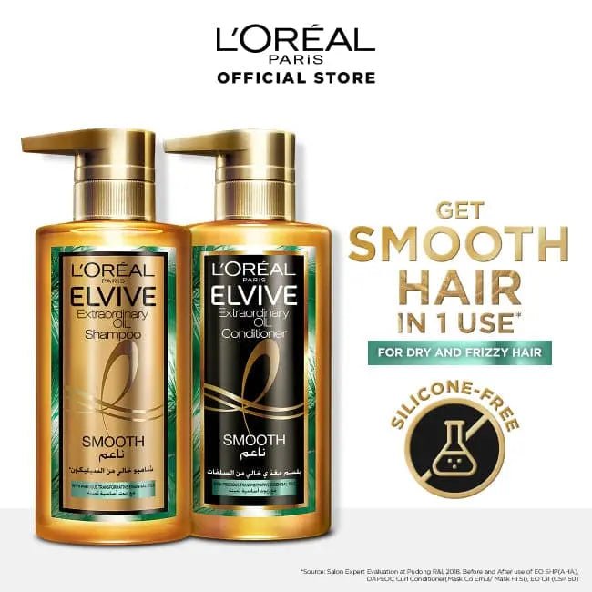 L'Oreal Paris Elvive Extraordinary Oil Conditioner - 440ml Elvive - Luxeery