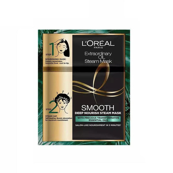 L'Oreal Paris Extraordinary Oil Deep Nourish Steam Mask40+20G L'Oreal Haircare - Luxeery