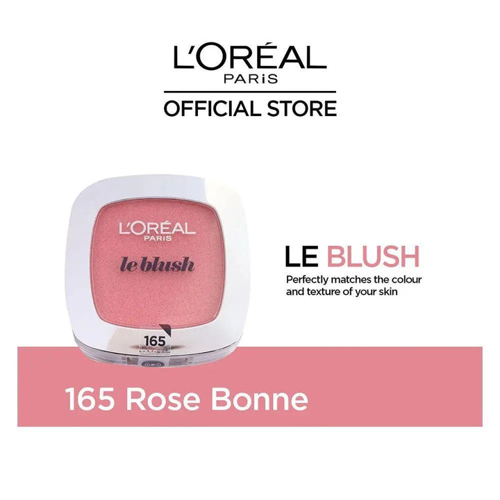 L'Oreal - Paris True Match Blush, 165 Rose Bonne Mine L'Oreal Makeup - Luxeery