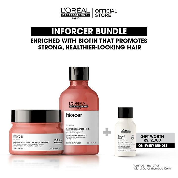 L'Oreal Professional - Inforcer Bundle with Free Gift L'Oreal Professional - Luxeery