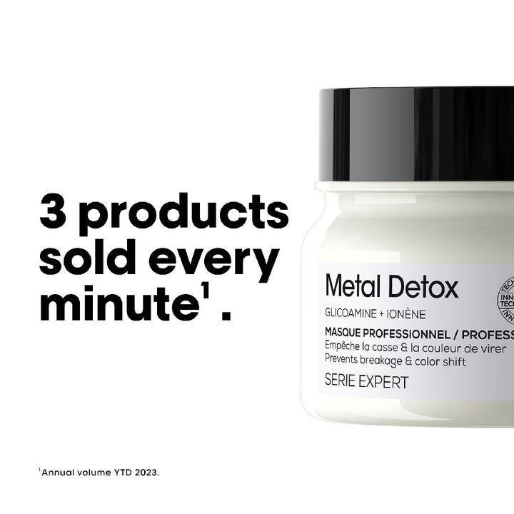 L'Oreal Professional - Serie Expert Metal Detox Mask 250 ML - For Sensitized Hair with free gift L'Oreal Professional - Luxeery