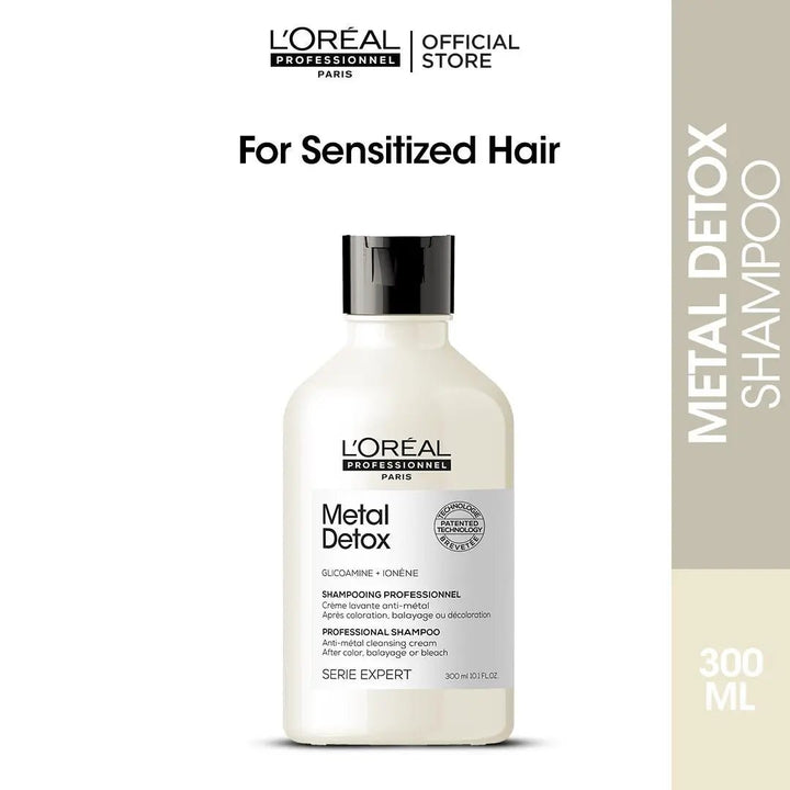 LOreal Professionnel Serie Expert Metal Detox Shampoo - 300ml Loreal Professionnel - Luxeery