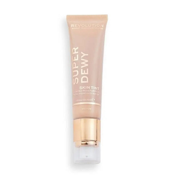 Makeup Revolution Superdewy Tinted Moisturiser Medium Makeup Revolution - Luxeery